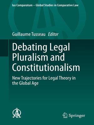 cover image of Debating Legal Pluralism and Constitutionalism